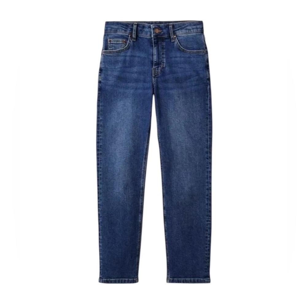 Boden Slim Straight Classic Blue Jeans Size 4L - Picture 4 of 7
